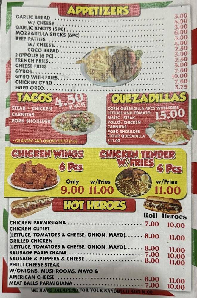 Laconia Pizzeria Menu image 4